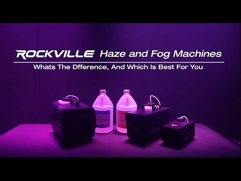 The Difference Between Haze & Fog Machines And Which one is right for you
