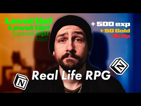 This notion system turned my life into an RPG game!