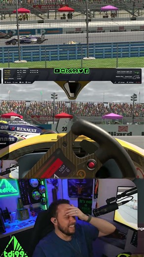 This Guy is SO UNLUCKY! #simracing #iracing