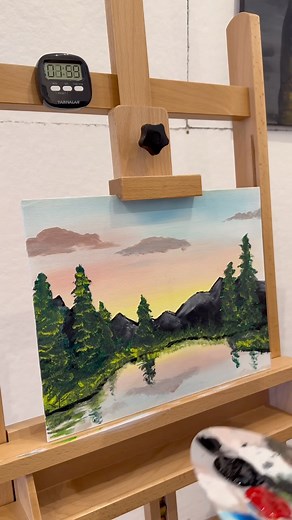 Painting, but with a time limit! Which is your favorite? | Jayden Hoffman