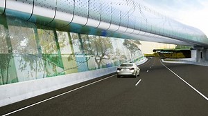 Noise barriers for West Gate project