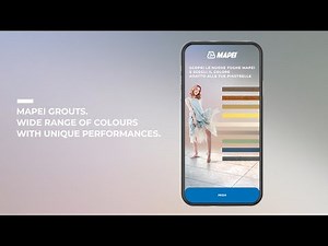 Mapei Grouts APP | Wide range of colours with unique performances