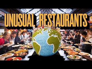 16 Unusual Restaurants Around the World You Won't Believe Exist!