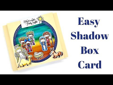 Easy Shadow Box Card | Pop Up Card