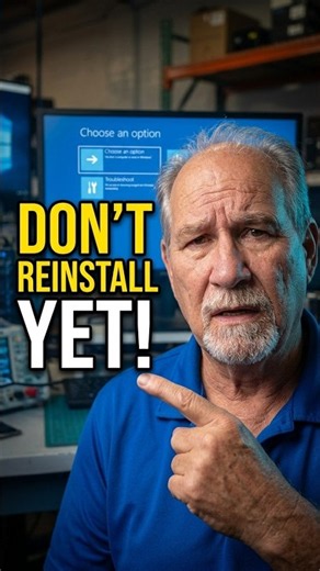 Windows Stuck In A Reboot Loop? Fix It Fast #windows11 #pcgaming #tech