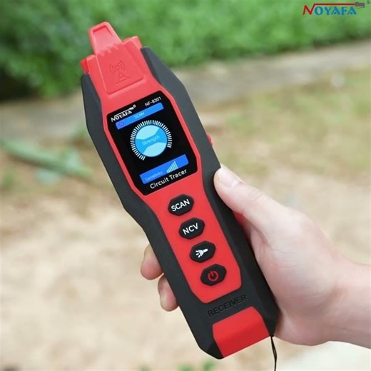 Quickly Locate Underground Cable Breaks with NF-8301: 8m Depth, 1000m Range, Pinpoints Opens&Shorts