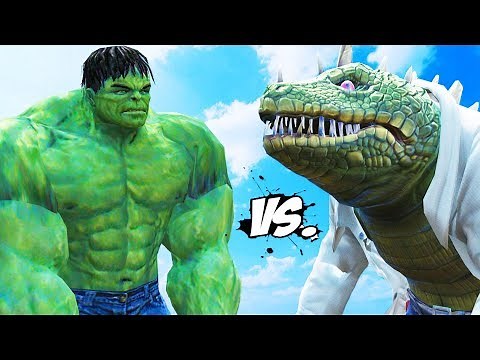THE INCREDIBLE HULK VS THE LIZARD (SPIDER-MAN)