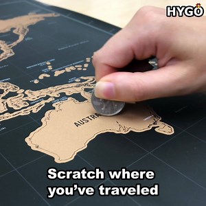 6.9M views · 2.8K reactions | Scratch off where you've visited! ️ Uncover the map  | Powerful | Facebook