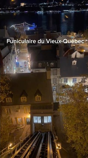 Funiculaire du Vieux-Québec #explore #canada