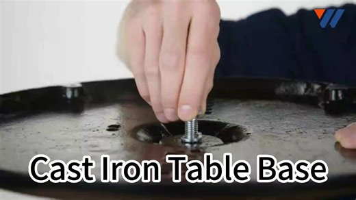 Iron Legs for Tables Outdoor Round Coffee Restaurant Painting Metal Cast Iron Table Base