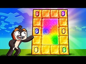 Crafting INFINITY STONE Portal! (Scramble HARDCORE!)