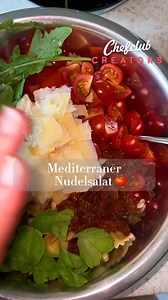 62K views · 74 reactions | Mediterraner Nudelsalat, ein Rezept von unserer Freundin @julia.mariee2, Mitglied im Chefclub-Kreatorenclub.  | Chefclub DE | Facebook