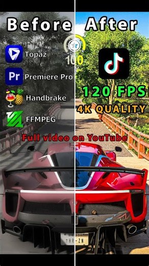 120 FPS High Quality TikTok Upload Method!