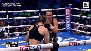 November 25, 2023 -- Full card highlights from the Chantelle Cameron vs. Katie Taylor event from Dublin, Ireland. AutoZone | DAZN