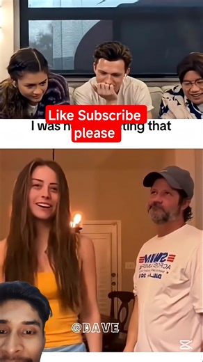 Tom 😜🤪Holland reaction to this funny animated reaction video #fyp​ #viralvideo​ #animated​ #funny​