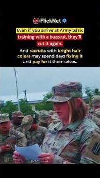 At Army basic training with a buzzcut, they’ll cut it again #history #facts #usarmy