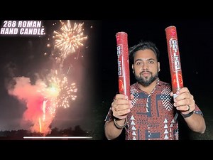 288 ROMAN HAND CANDLE - TESTING 2024 | 288 HAND GUN SHOT TESTING