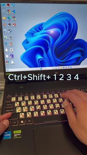 Keyboard Shortcut to Change Desktop Size