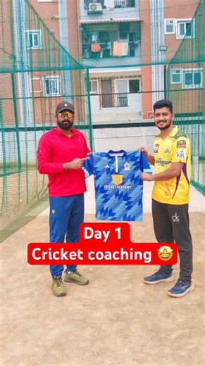 Vaazhkai Payanam ❤️ Ep.65 | First Day of Cricket Coaching 🏏 & Evening Cricket With Cyju 🌅 #shorts