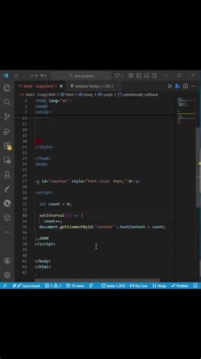 JavaScript setInterval Explained in 40 Seconds ⏱️ #Shorts