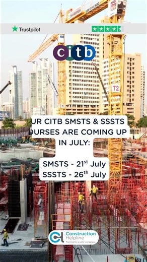📅 Coming up this July — get CITB certified with Construction Helpline!