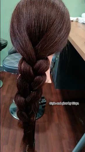 simple braid for bridal