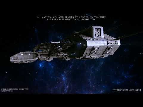 Entering the Supergate | MYVFX #stargate #blender3d