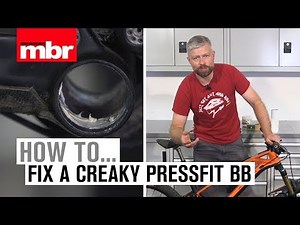 How To Fix a Creaky Pressfit Bottom Bracket | Mountain Bike Rider