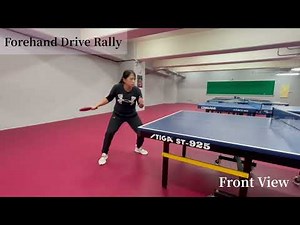 The Forehand Drive in Table Tennis | Step by Step