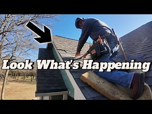 How To Install Roof Shingles - BEGINNERS On A House [DIY]