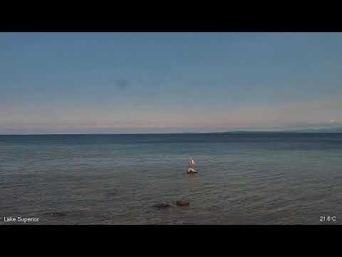 Lake Superior Live Camera: Sunsets and Waves
