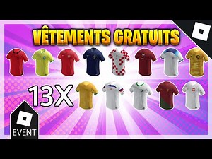[EVENT] Comment obtenir 13 t-shirts de Nike dans Roblox┊VÊTEMENTS GRATUITS