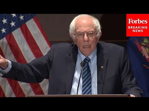 JUST IN: Bernie Sanders Delivers Speech About Policies To Help The Working Class