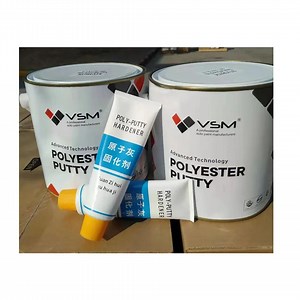 [Hot Item] High Adhesive Modify Varnish Automotive Coating Plastic Polyester Resin Mekp Industrial Poly Putty