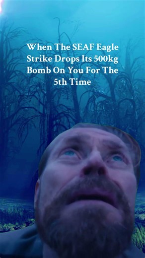 Helldivers 2 When The SEAF Eagle Strike Drops Its 500kg Bomb On You For The 5th Time #shorts #fyp