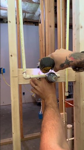Delta rough in shower valve EASY install. #bathroomreno #tileshower #diyrenovation