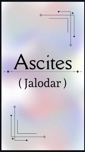 Treatment of Ascites ( jalodar ) | Ayurvedic medicine of jalodar