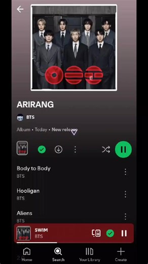 BTS Arirang Playlist Vibes
