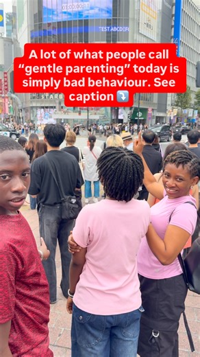 Here are things many parents do and label as gentle parenting 👇🏽 ✅Bathing naked with their children and calling it bonding. ✅Allowing children to talk to them or adults rudely and saying, “We’re teaching self-expression.” ✅Letting a child interrupt every conversation and saying, “I don’t want to silence my child.” ✅Never setting boundaries or saying no and calling it “respecting their emotions.” ✅Letting a child scream and throw tantrums endlessly and saying, “I’m validating their feelings.” ✅