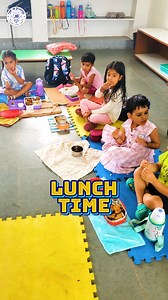 16 reactions | Little tummies, happy smiles 索 Lunchtime fun at JB School! #TheJBSchool #Sangaria #LunchTime #JBKids #PlaySchool #PreSchool | The JB School | Facebook