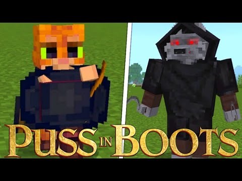 New PUSS in BOOTS mod for Minecraft Bedrock