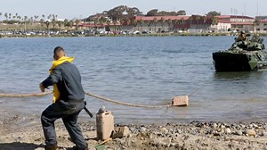 19K views · 165 shares | LAR Marine Course takes LAVs for a swim U.S. Marines with Light Armored Reconnaissance Training Company operate an LAV-25 during swim operations at the Del Mar boat basin on Camp Pendleton. (U.S. Marine Corps video by Lance Cpl. Drake Nickels) | Camp Pendleton | Facebook