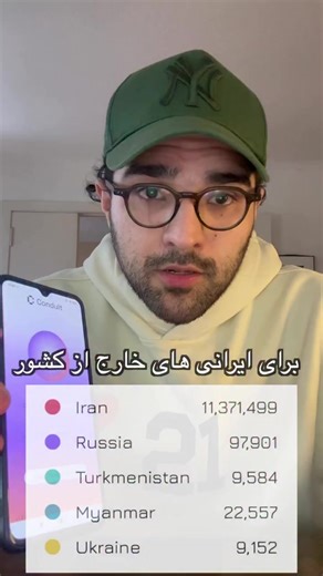 @Maede Kazemi اگه خارج از ایران هستی کمکت خیلی ساده‌ست: ✅ ۱)کاندوییت Conduit رو دانلود کن ✅ ۲) نصبش کن ✅ ۳) روشن بذارش 📌 لینک‌های دانلود توی تلگرامه 🔗 لینک تلگرام توی bio هست ➡️ لینک https://t.me/internetbarayehame 📣 این پست رو share کن تا آدم‌های بیشتری Conduit رو روشن بذارن #digitalblackoutiran #iranrevolution2026 #conduit #psiphon