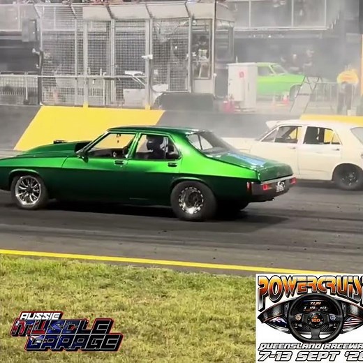 Wouldn’t be Aussie drag racing with Holden vs Ford showdown