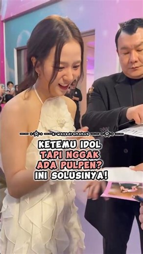 Meeting an Idol But Don't Have a Pen? Here's the Solution! #kpop