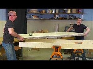 Building a Live Edge Slab Table