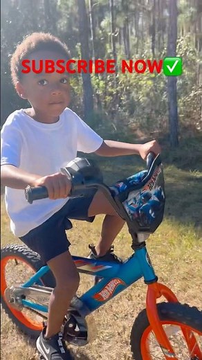 LEGEND RIDES HIS BRAND NEW HOT WHEELS BIKE✅😂