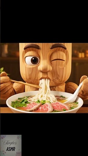 ASMR Mukbang | Eating Authentic Vietnamese Pho 🍜 | Noodle Slurp & Broth Sounds #asmreating