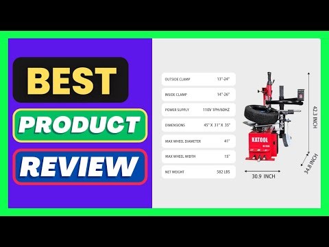 KATOOL KT-T835 Tire Changer with 28" Turn Table 2.0HP Bead