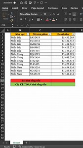 240K views · 1.7K reactions | Sử dụng hàm SUBTOTAL tính tổng khi lọc dữ liệu | Tuyệt Đỉnh Excel | Facebook